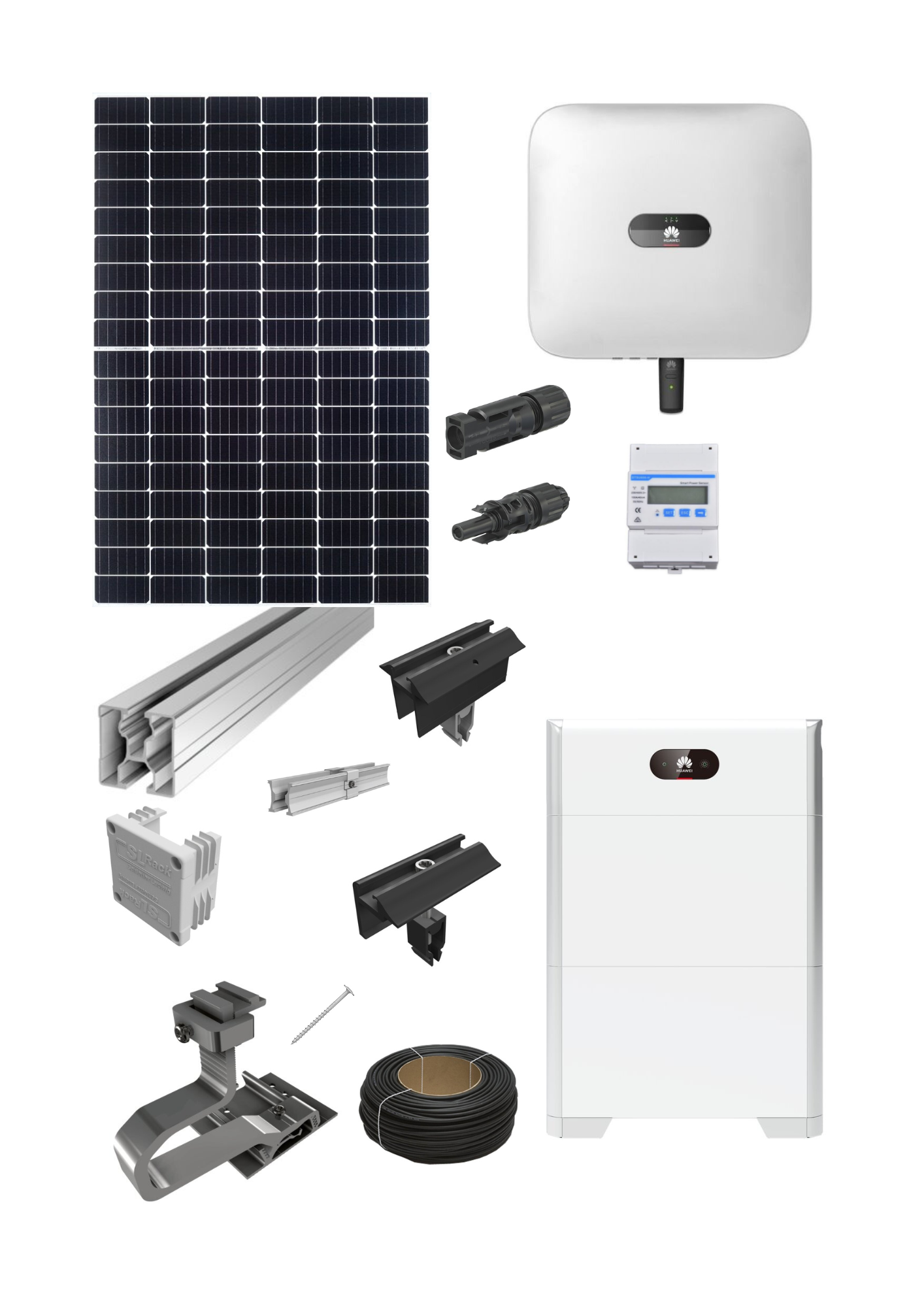 RENAC PV Wechselrichter: On-Grid-Solar-Wechselrichter, 3-phasig, 10 kW, mit  Dual-MPP-Tracker (Photovoltaik-Wechselrichter)